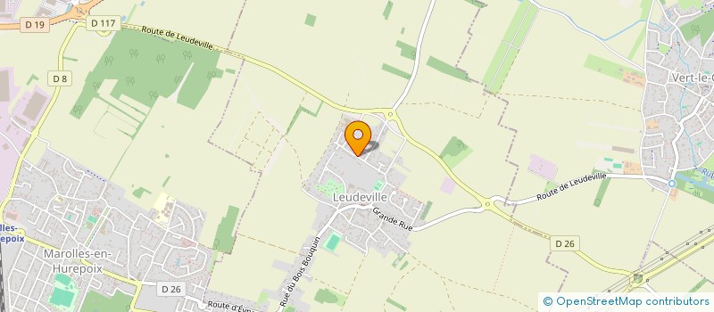 localisation de l'entreprise SARL SOGIC SERVICES  LEUDEVILLE