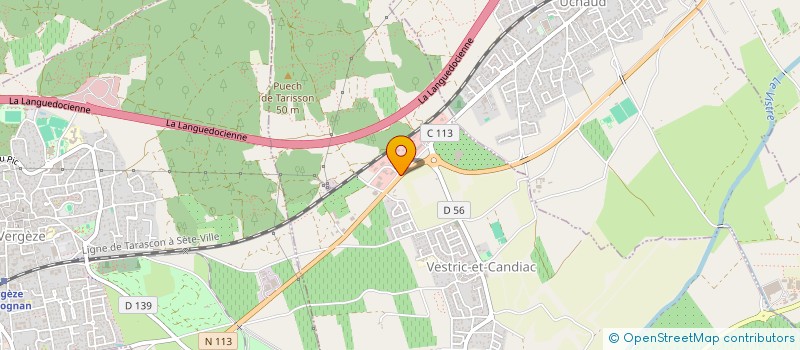 localisation de l'entreprise SARL SOGINCO à VESTRIC-ET-CANDIAC