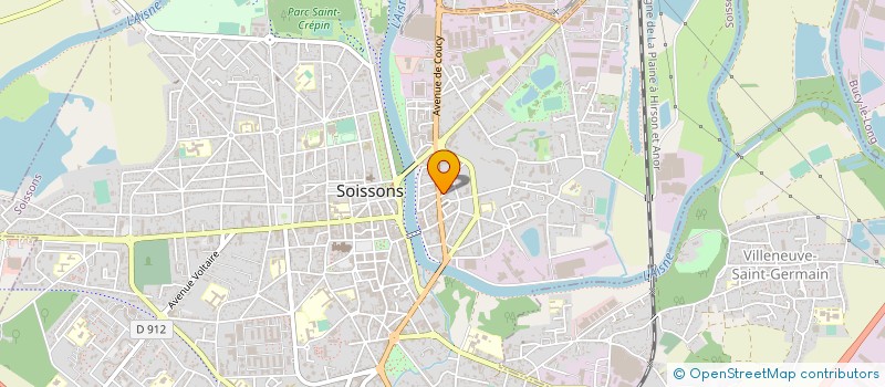 localisation de l'entreprise SARL SOISSONS FRANCE IMPORT-EXPORT  BILLY-SUR-AISNE