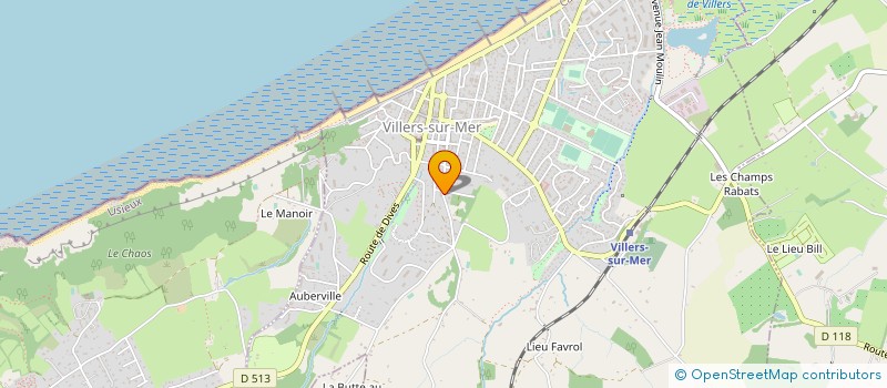 localisation de l'entreprise SARL SOKOBAT  VILLERS-SUR-MER