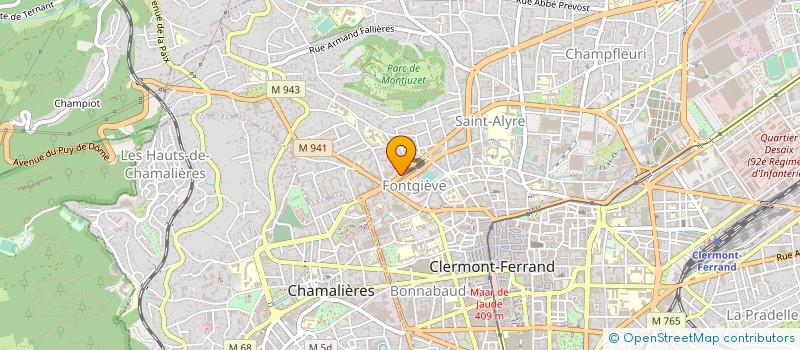 localisation de l'entreprise SARL SOL à CLERMONT-FERRAND