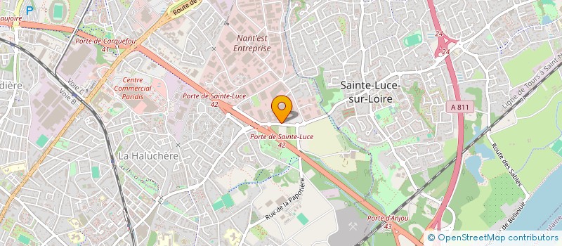 localisation de l'entreprise SARL SOL'ART à NANTES