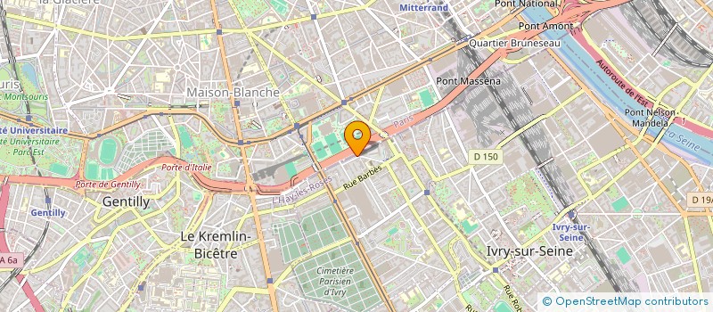 localisation de l'entreprise SARL SOL DE PORTUGAL  IVRY-SUR-SEINE