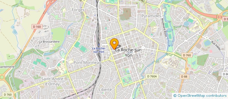 localisation de l'entreprise SARL SOL IMMOBILIER GESTION LOCATIVE à LA ROCHE-SUR-YON