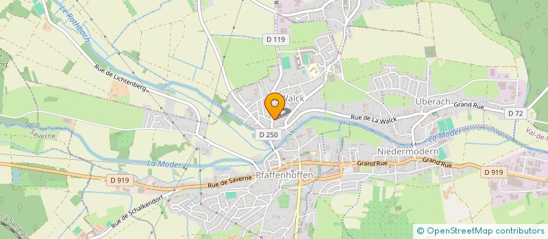 localisation de l'entreprise SARL SOLAIRE WECKEL  DAUENDORF