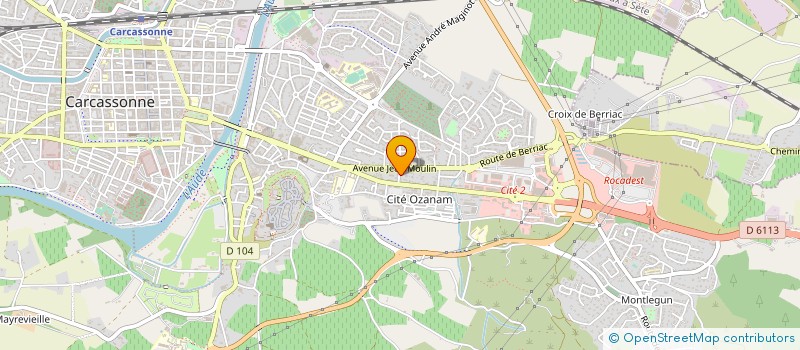 localisation de l'entreprise SARL SOLAL à CARCASSONNE