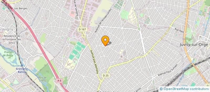 localisation de l'entreprise SARL SOLANA RENOV  SAVIGNY-SUR-ORGE