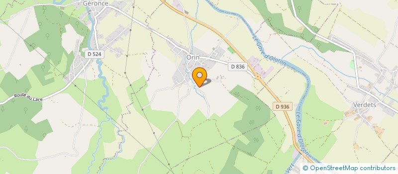 localisation de l'entreprise SARL SOLARTI  ORIN