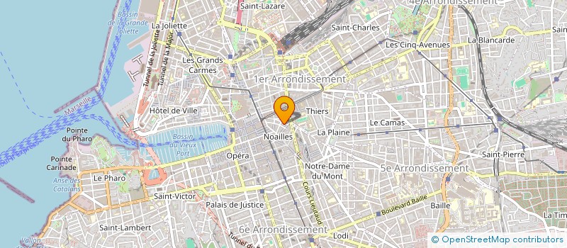 localisation de l'entreprise SARL SOLEIL à MARSEILLE