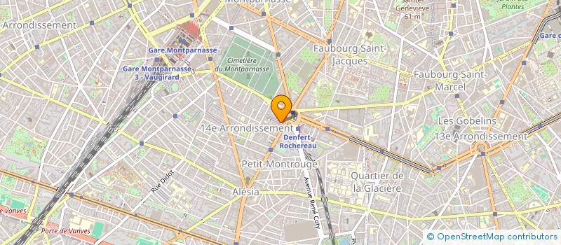 localisation de l'entreprise SARL SOLEIL  PARIS