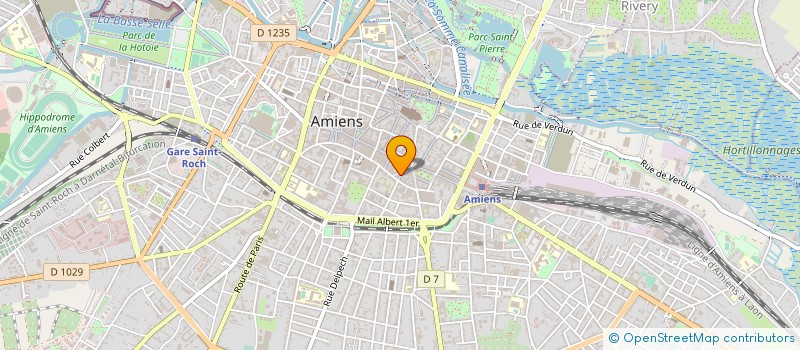 localisation de l'entreprise SARL SOLEIL ET NEIGE à AMIENS