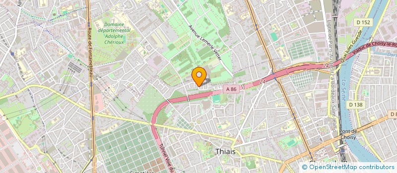 localisation de l'entreprise SARL SOLENE PASTURAL  THIAIS