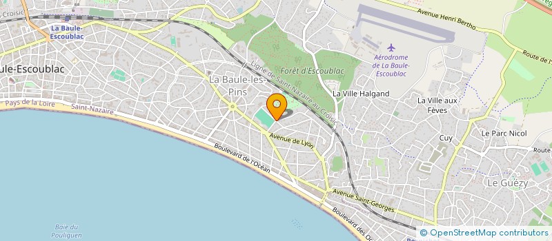 localisation de l'entreprise SARL SOLENT à LA BAULE-ESCOUBLAC