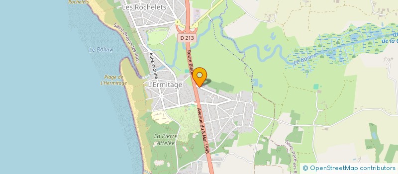 localisation de l'entreprise SARL SOLERMA à SAINT-BREVIN-LES-PINS