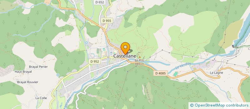 localisation de l'entreprise SARL SOLEZYA.B à CASTELLANE