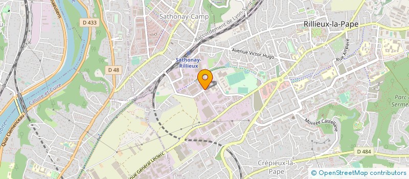 localisation de l'entreprise SARL SOLHAIC à RILLIEUX-LA-PAPE
