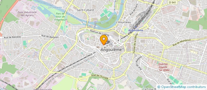 localisation de l'entreprise SARL SOLIGNAC LE MURIER à ANGOULEME