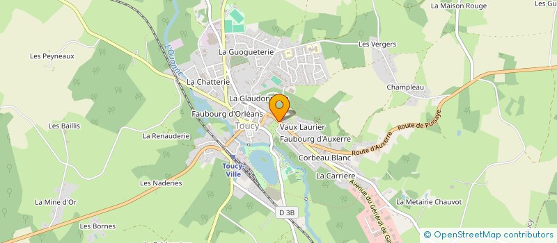 localisation de l'entreprise SARL SOLIMEO DUGAY à TOUCY