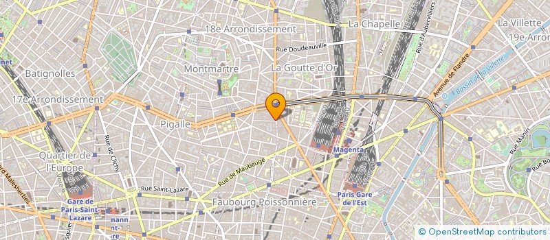 localisation de l'entreprise SARL SOLIMON TRANSPORT  PARIS
