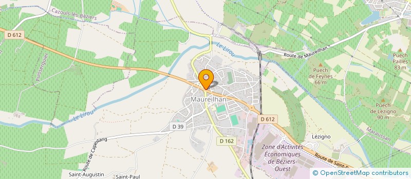 localisation de l'entreprise SARL SOLINE à MAUREILHAN