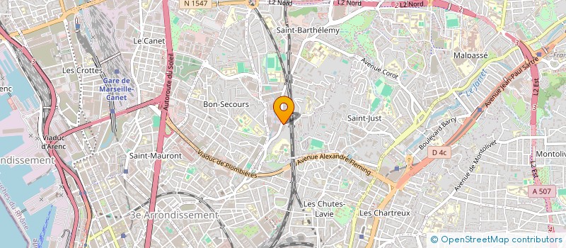 localisation de l'entreprise SARL SOLKA à MARSEILLE