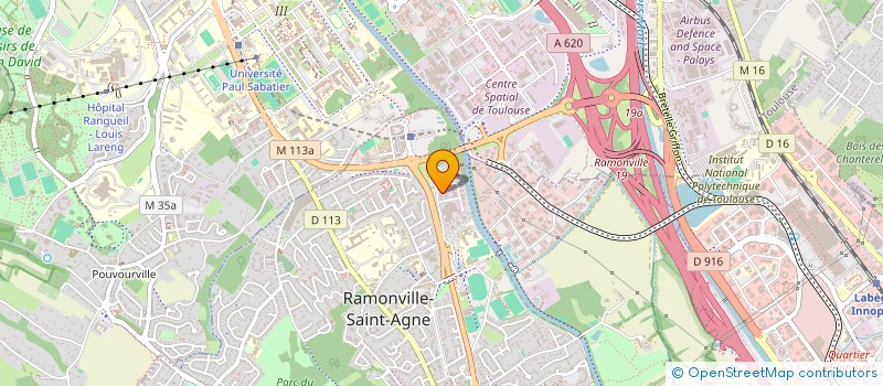 localisation de l'entreprise SARL SOLO TOULOUSE à RAMONVILLE ST AGNE