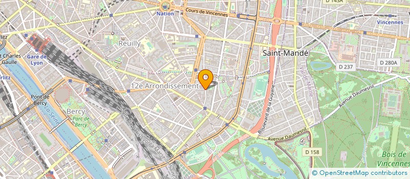 localisation de l'entreprise SARL SOLOTRA à PARIS