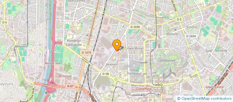 localisation de l'entreprise SARL SOLSKINN à GRENOBLE