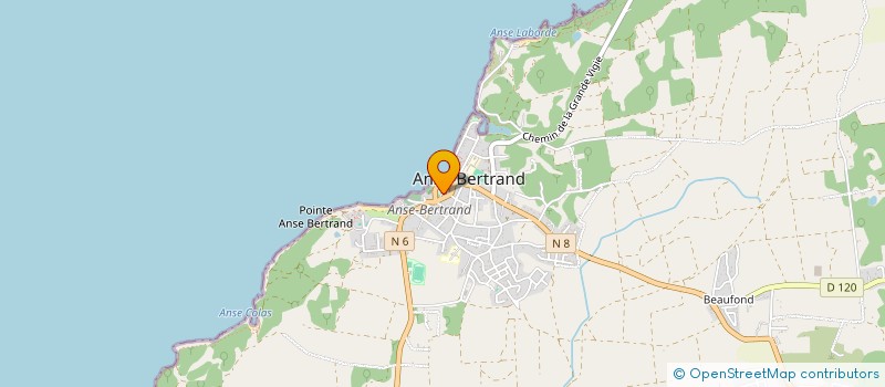 localisation de l'entreprise SARL SOLUCOR à ANSE-BERTRAND