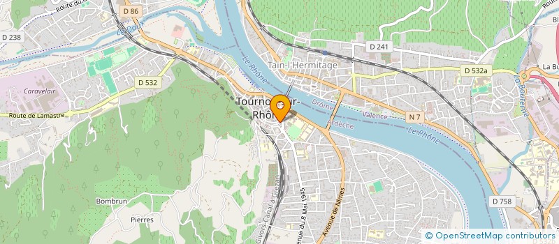 localisation de l'entreprise SARL SOLUTION 07 26 à TOURNON-SUR-RHONE