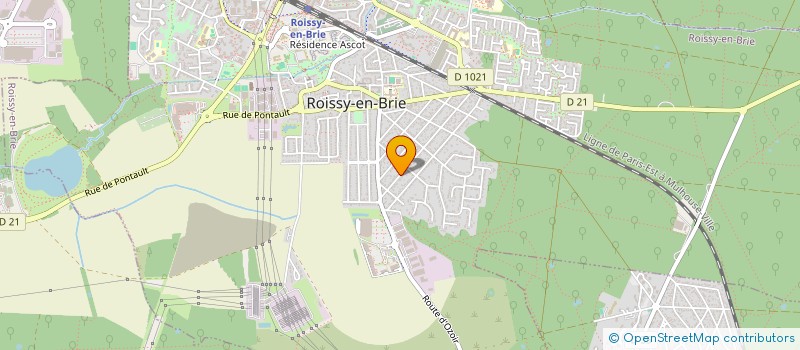 localisation de l'entreprise SARL SOLUTIONS à ROISSY-EN-BRIE