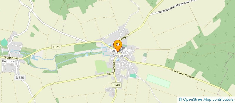 localisation de l'entreprise SARL SOLUTIONS PROTECTION INCENDIE EXTINCTEUR à SENS