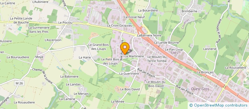 localisation de l'entreprise SARL SOLVI à COUERON