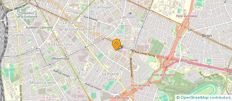 localisation de l'entreprise SARL SOLYFAC à LYON