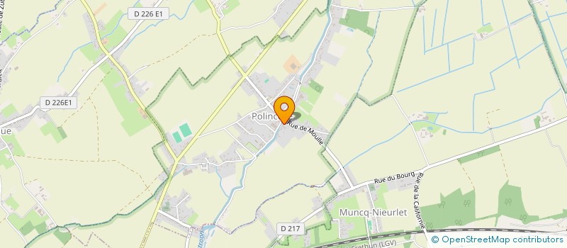 localisation de l'entreprise SARL SOMACO  POLINCOVE