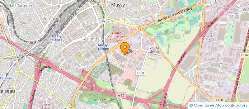 localisation de l'entreprise SARL SOMAG à MASSY