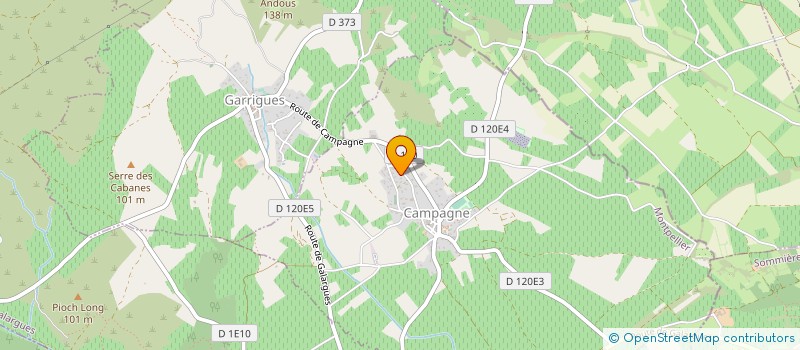 localisation de l'entreprise SARL SOMAGE  CAMPAGNE