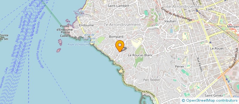 localisation de l'entreprise SARL SOMAREX VINCENT à MARSEILLE