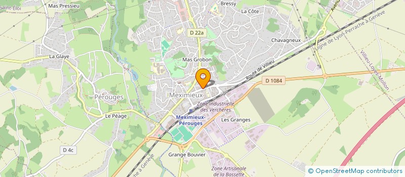 localisation de l'entreprise SARL SOMECO à MEXIMIEUX