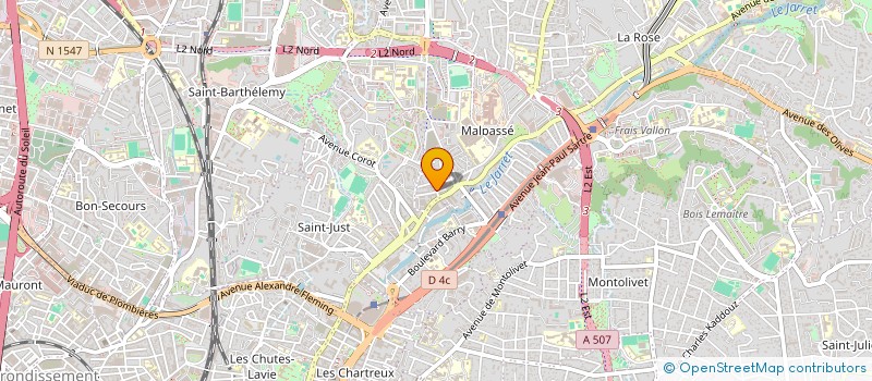 localisation de l'entreprise SARL SOMETI à MARSEILLE
