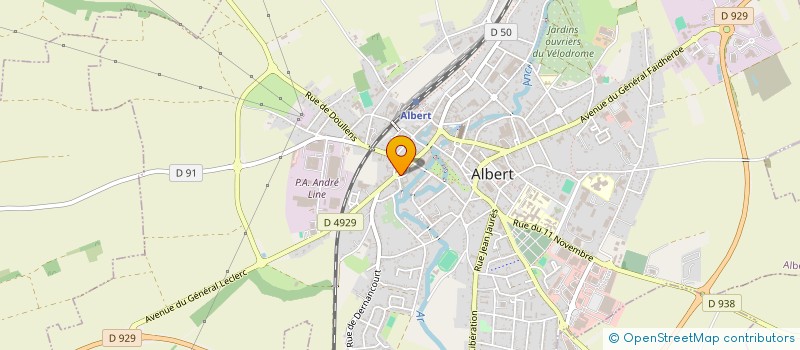 localisation de l'entreprise SARL SOMME GRAINS  VILLE-SUR-ANCRE