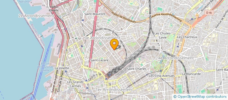 localisation de l'entreprise SARL SONEGI à MARSEILLE