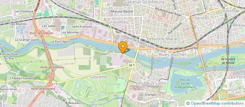 localisation de l'entreprise SARL SONELEC  TOURS