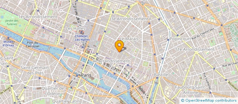 localisation de l'entreprise SARL SONIA  PARIS