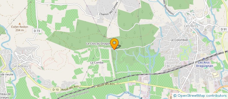 localisation de l'entreprise SARL SONIC NETTOYAGE  LES ARCS