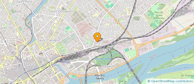 localisation de l'entreprise SARL SONIC SERVICES à NANTES