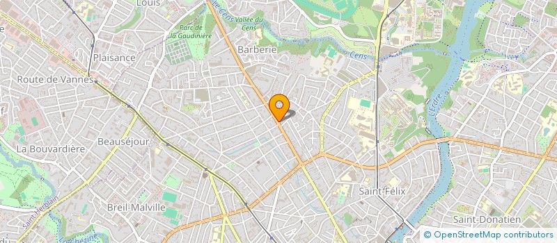 localisation de l'entreprise SARL SONIC SERVICES PRO à NANTES