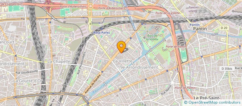 localisation de l'entreprise SARL SONIC TRANSPORTS  PARIS