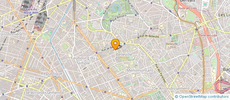 localisation de l'entreprise SARL SONKOZ à PARIS