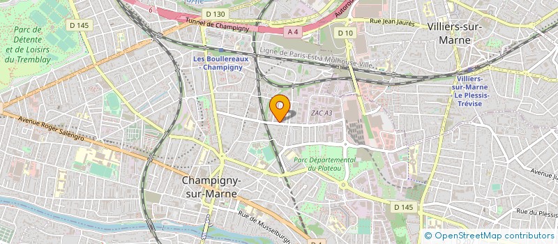 localisation de l'entreprise SARL SOOFI DISTRIBUTION à CHAMPIGNY-SUR-MARNE